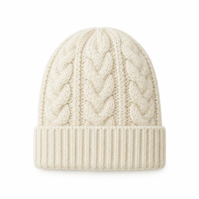 Merino Cable Toque